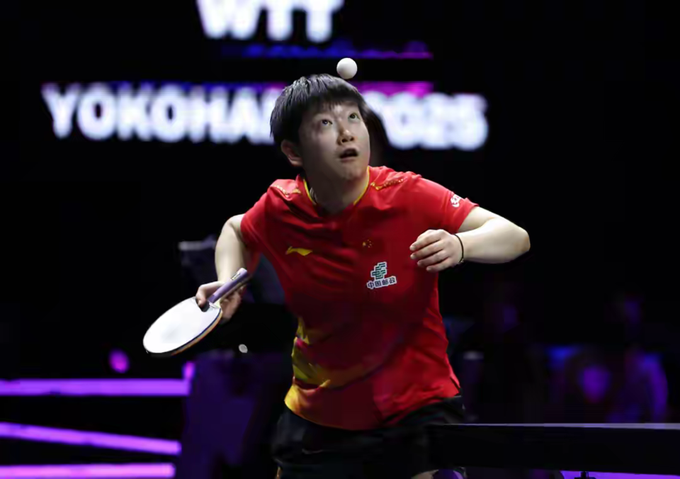 先发制人, 向鹏, 但孙颖莎同 先发制人, 向鹏, 但孙颖莎同