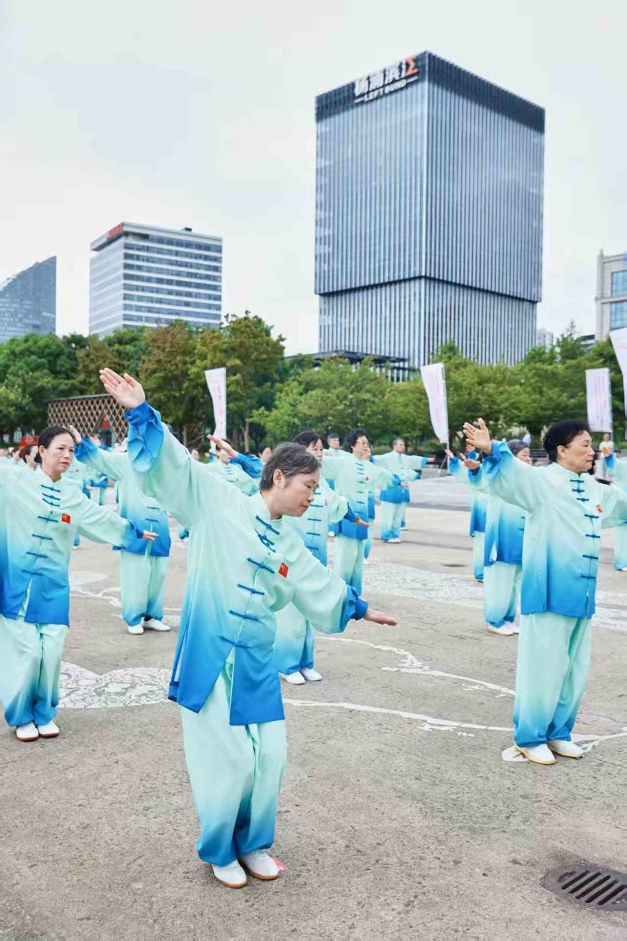 引术交流展, 联合主办, 现场的三个 引术交流展, 联合主办, 现场的三个